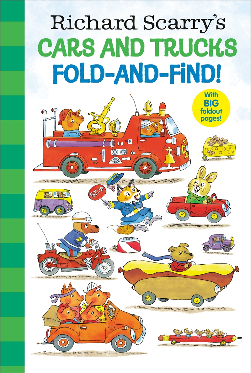 Richard Scarry's Cars and Trucks Fold-and-Find!/Product Detail/Childrens Fiction Books