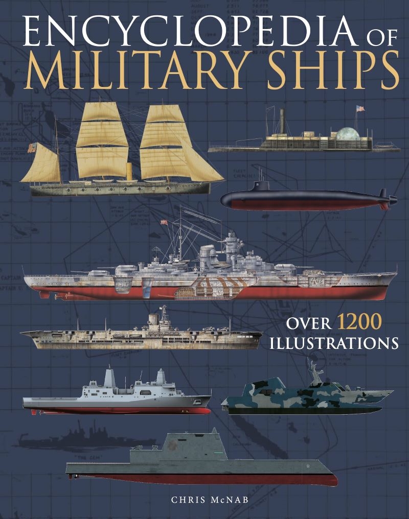 Encyclopedia of Warships: Over 1200 illustrations/Product Detail/Military