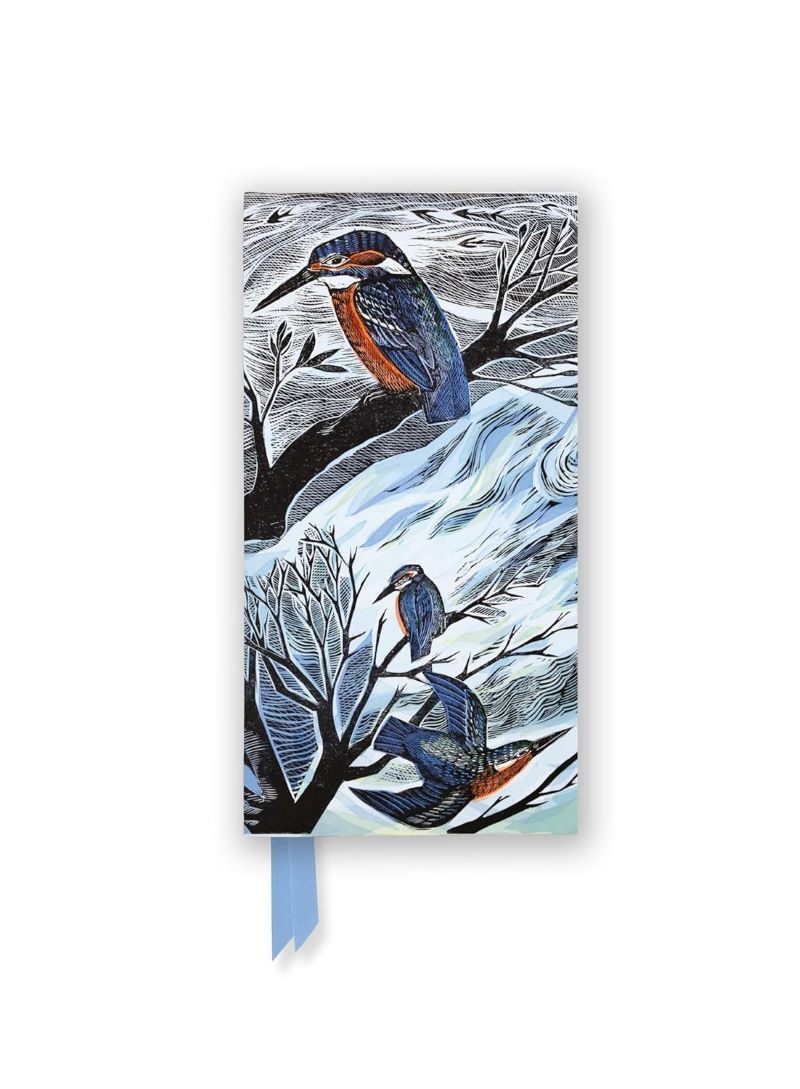 Foiled Slimline Journal: Angela Harding, Suffolk Kingfishers/Product Detail/Stationery