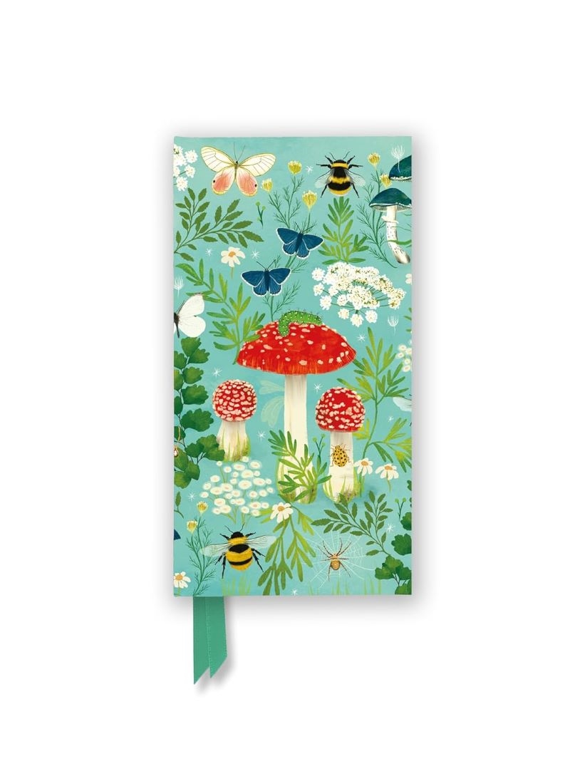 Foiled Slimline Journal: Katherine Quinn, Enchanted Mushroom Garden/Product Detail/Stationery