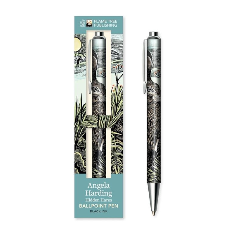 Boxed Decorative Ballpoint Pen: Angela Harding, Hidden Hares/Product Detail/Stationery