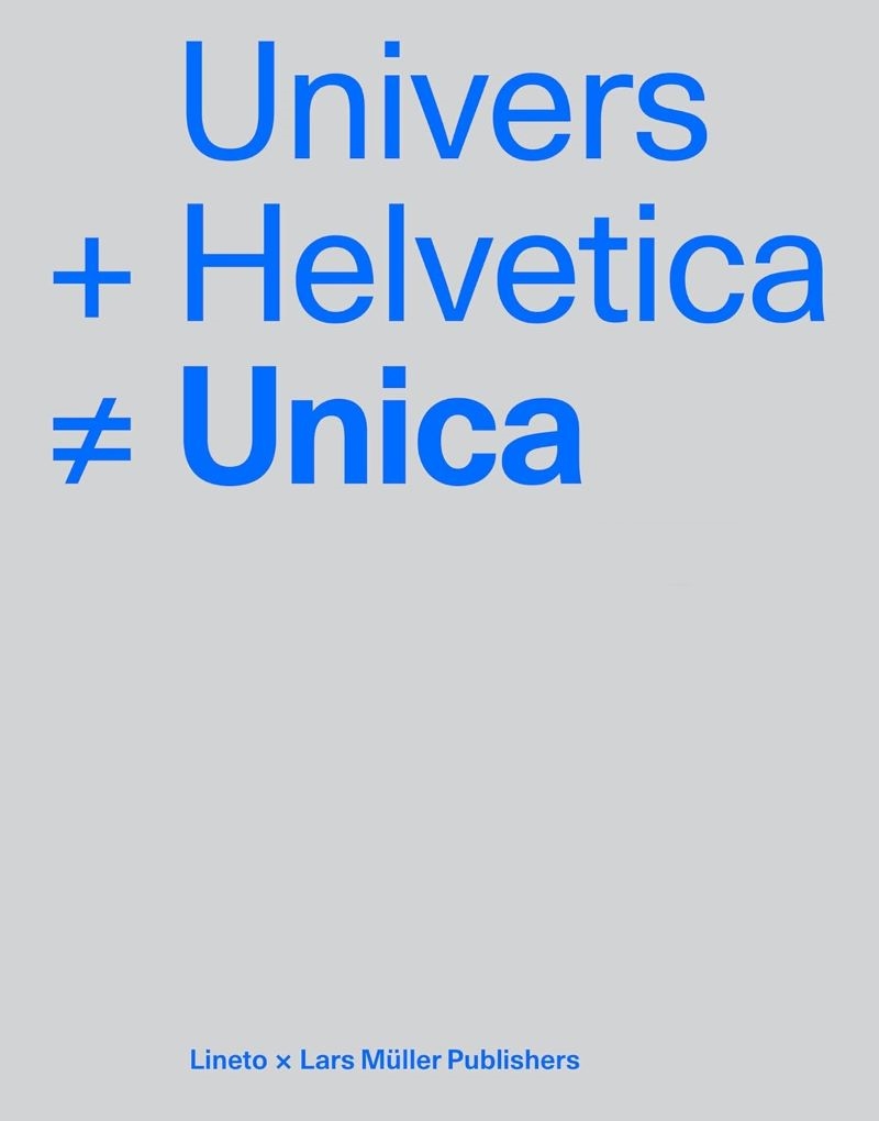 Univers + Helvetica ? Unica/Product Detail/Art