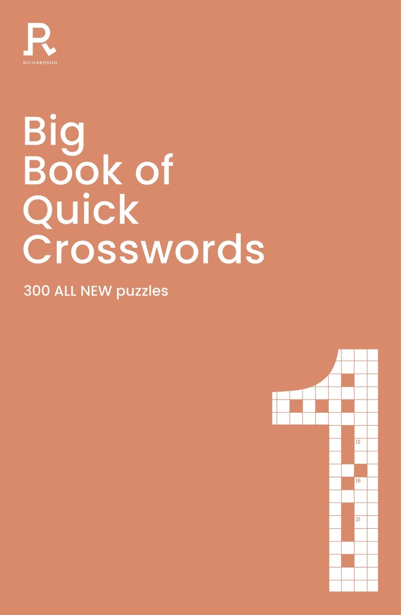 Big Book of Quick Crosswords Book 1 (New Edition)/Product Detail/Adults Activity Books
