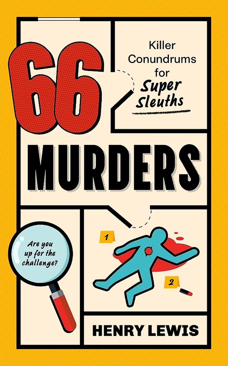 66 Murders/Product Detail/Adults Activity Books