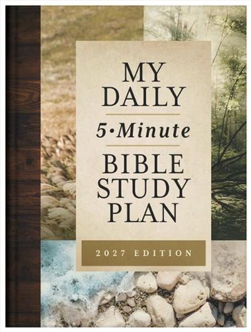 My Daily 5-Minute Bible Study Plan (for Men): 2027 Edition/Product Detail/Religion & Beliefs
