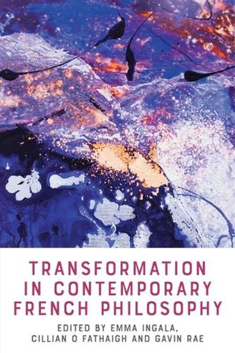 Transformation in Contemporary French Philosophy/Product Detail/Reading