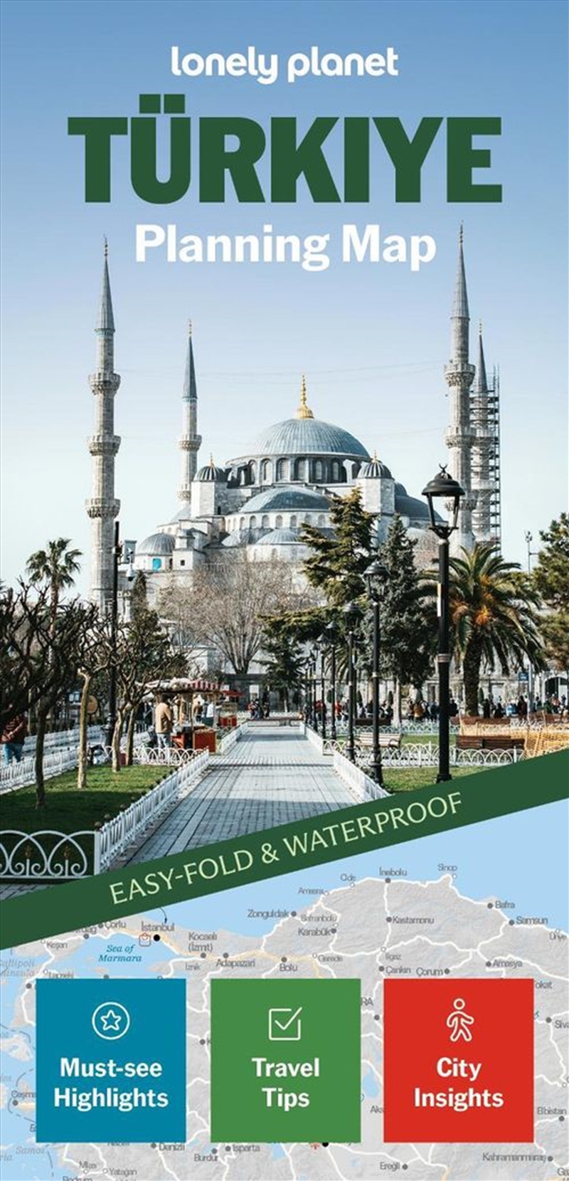 Lonely Planet Turkiye Planning Map/Product Detail/Travel & Holidays