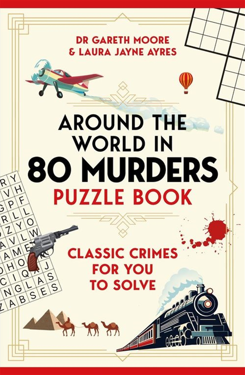 Around the World in 80 Murders Puzzle Book/Product Detail/Adults Activity Books