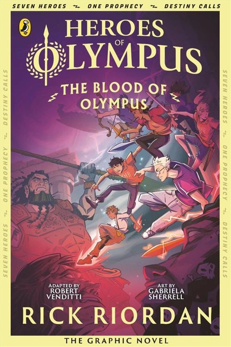 The Blood of Olympus: The Graphic Novel (Heroes of Olympus Book 5)/Product Detail/Graphic Novels