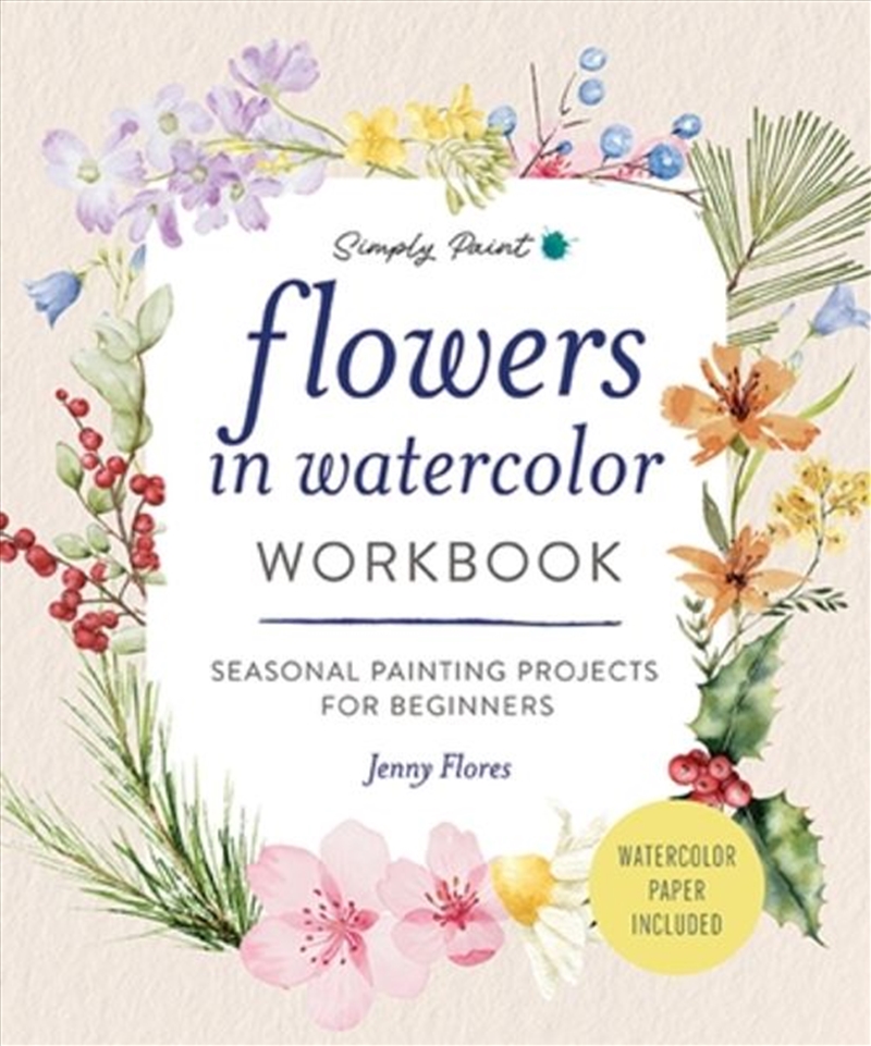 Flowers in Watercolor Workbook/Product Detail/Crafts & Handiwork