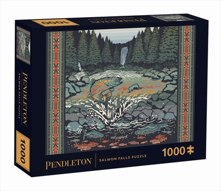 Pendleton Salmon Falls 1000-Piece Puzzle/Product Detail/Sport & Recreation