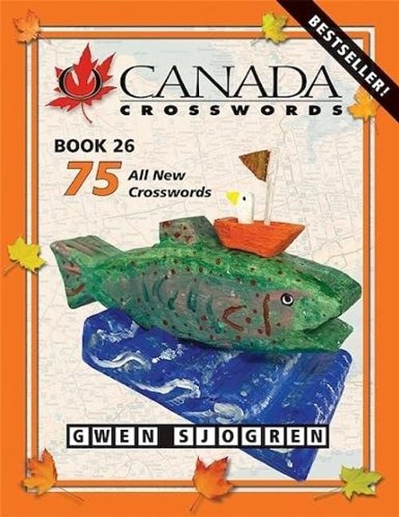O Canada Crosswords Book 26/Product Detail/Adults Activity Books