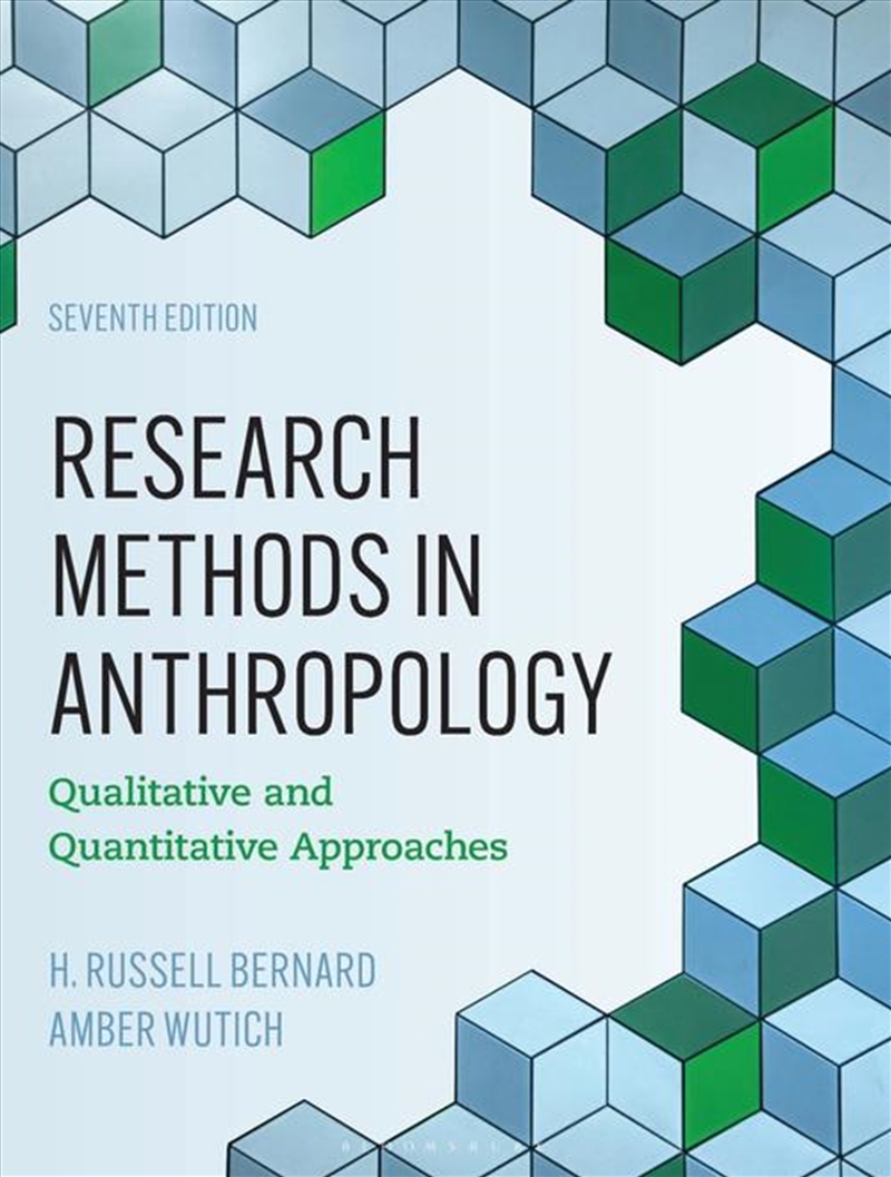 Research Methods in Anthropology: Qualitative and Quantitative Approaches/Product Detail/Society & Culture