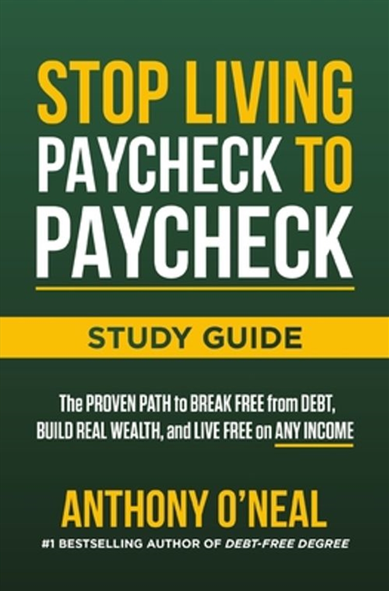 Stop Living Paycheck To Paycheck Study Guide/Product Detail/Self Help & Personal Development