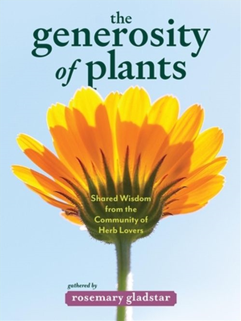 The Generosity of Plants/Product Detail/Animals & Nature