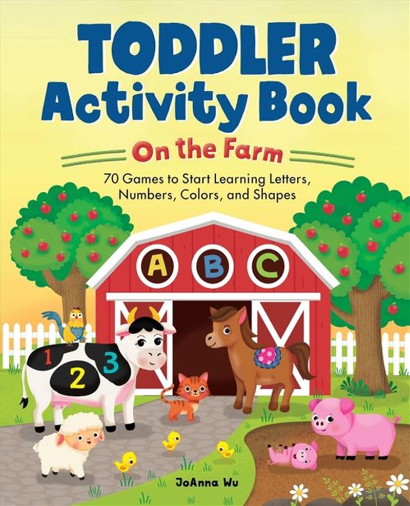 Toddler Activity Book On the Farm/Product Detail/Kids Activity Books