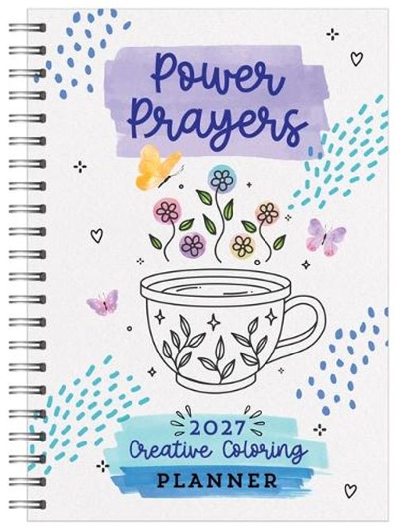 2027 Power Prayers Creative Coloring Planner/Product Detail/Religion & Beliefs