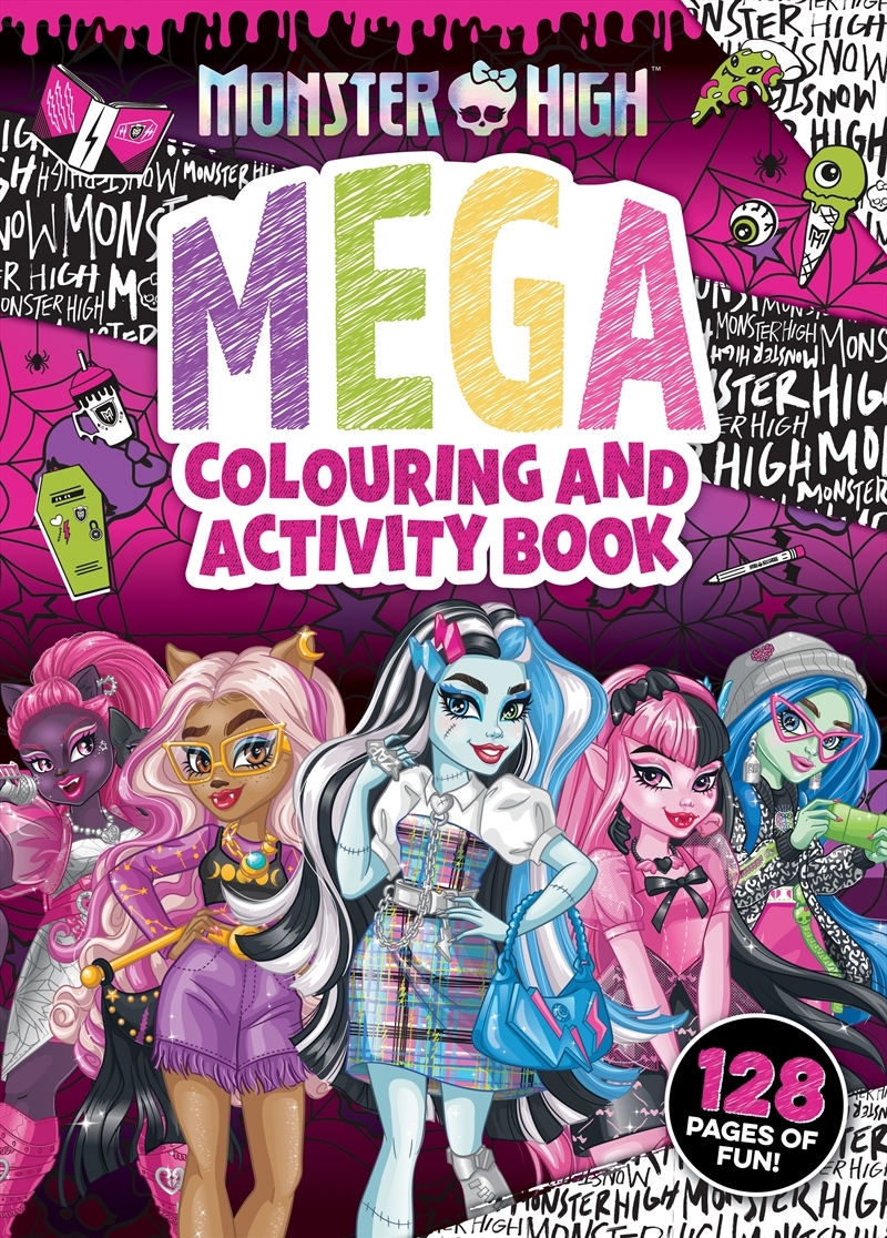 Monster High: Mega Colouring and Activity Book/Product Detail/Kids Colouring