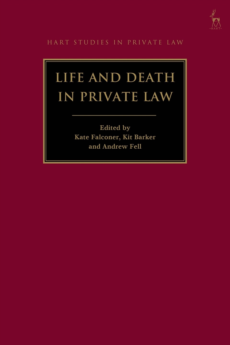Life and Death in Private Law/Product Detail/Law