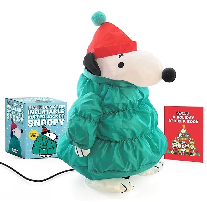 Peanuts: Desktop Inflatable Puffer Jacket Snoopy/Product Detail/Early Childhood Fiction Books