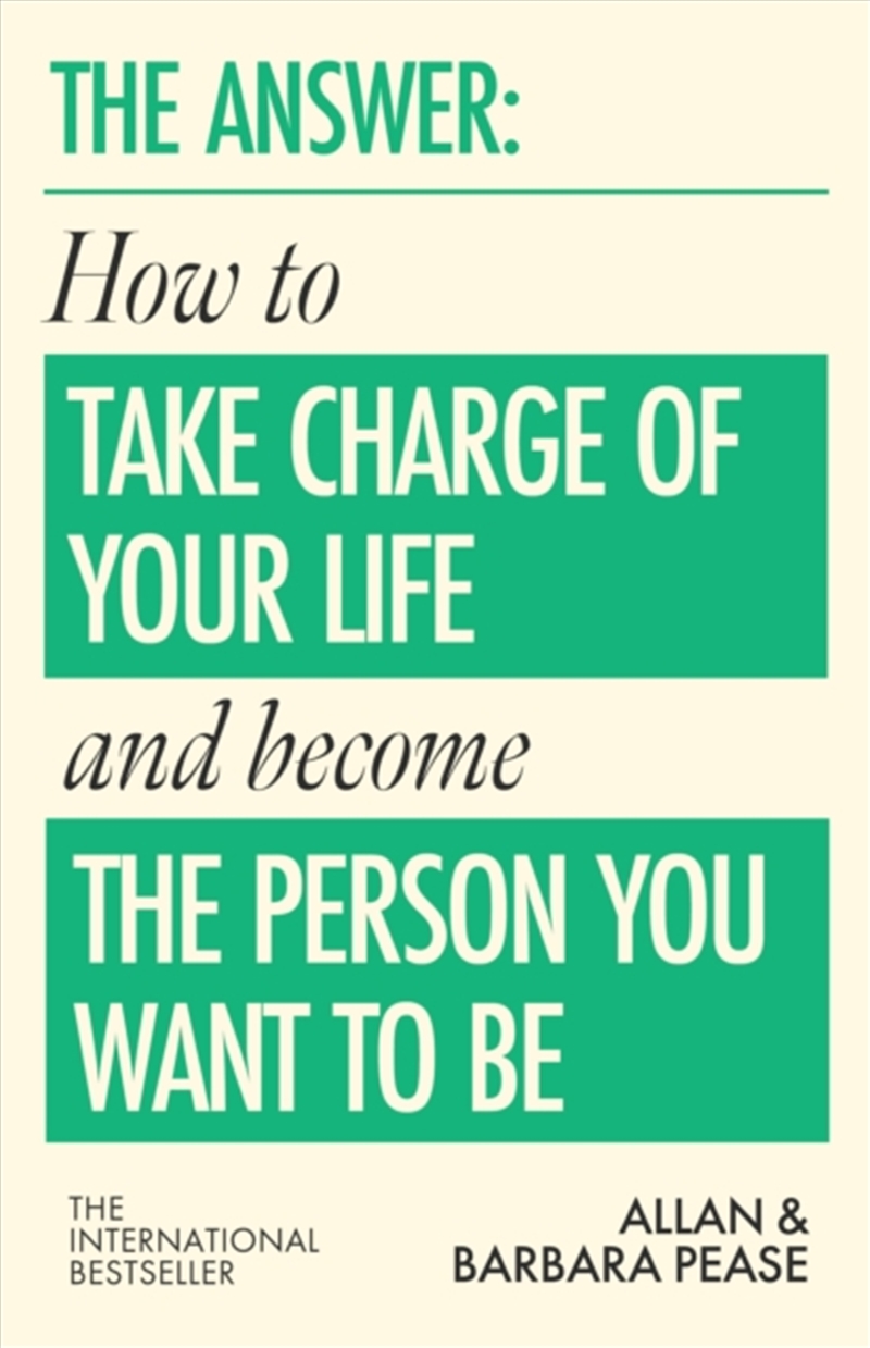 The Answer : How to take charge of your life & become the person you want to be/Product Detail/Self Help & Personal Development