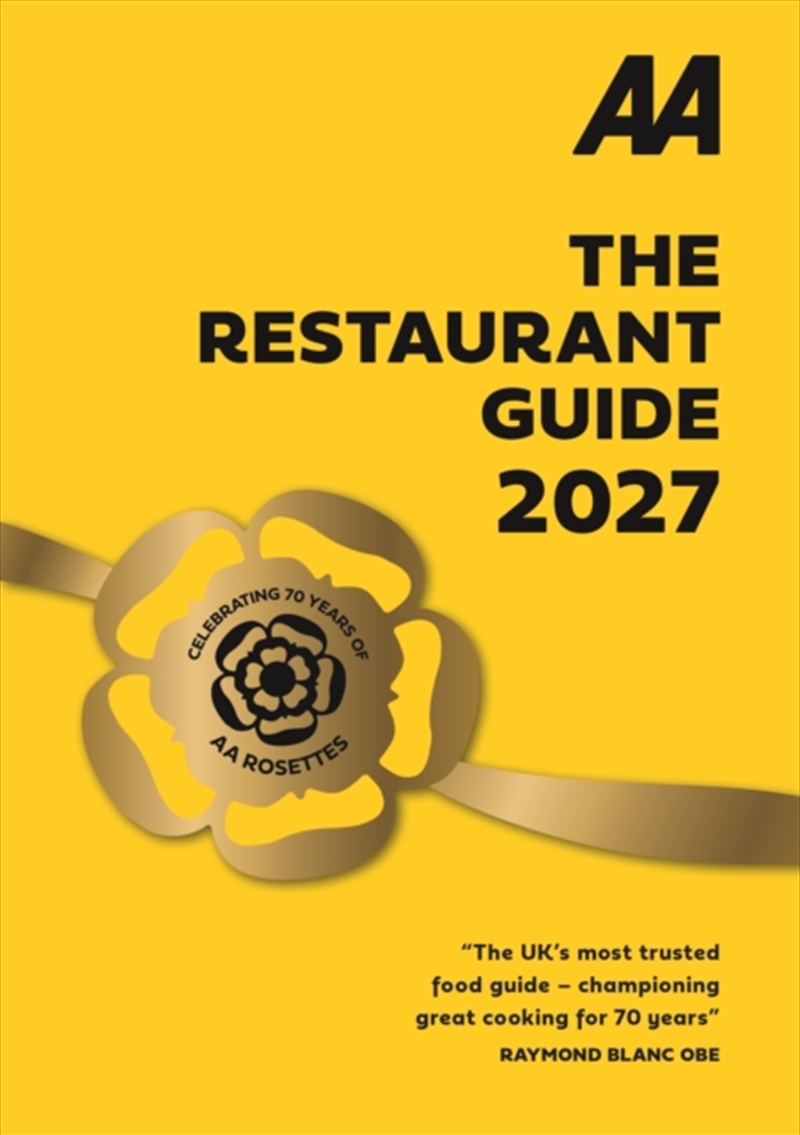 AA Restaurant Guide 2027/Product Detail/Travel & Holidays