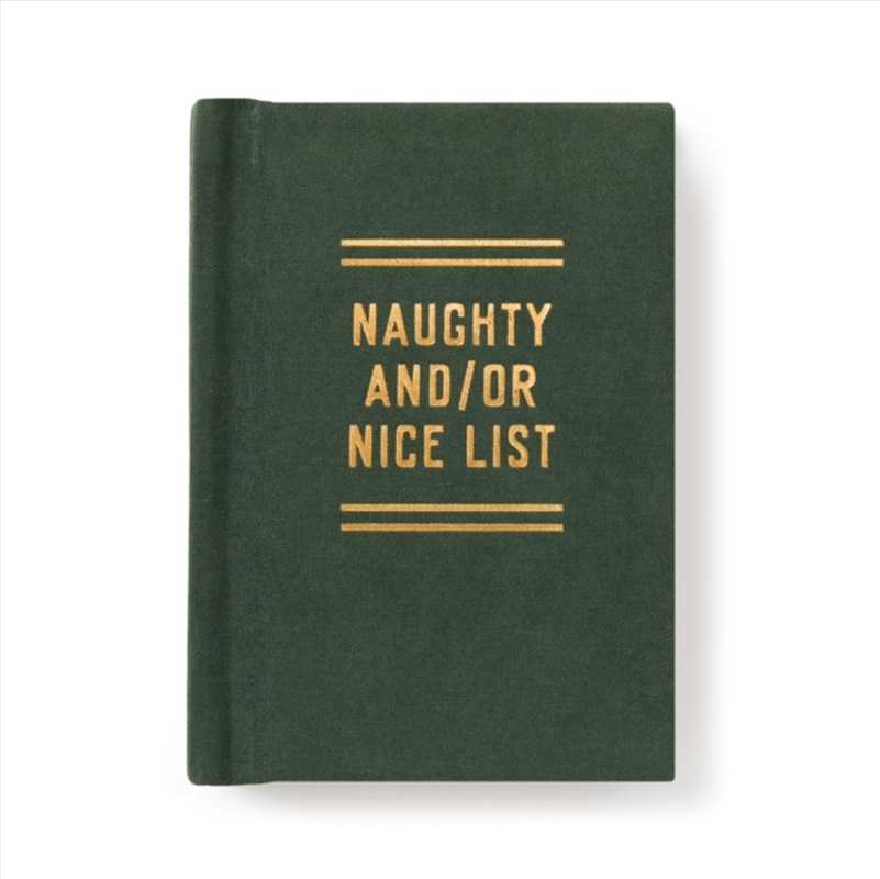 Naughty and/or Nice Tiny Diary/Product Detail/Calendars & Diaries