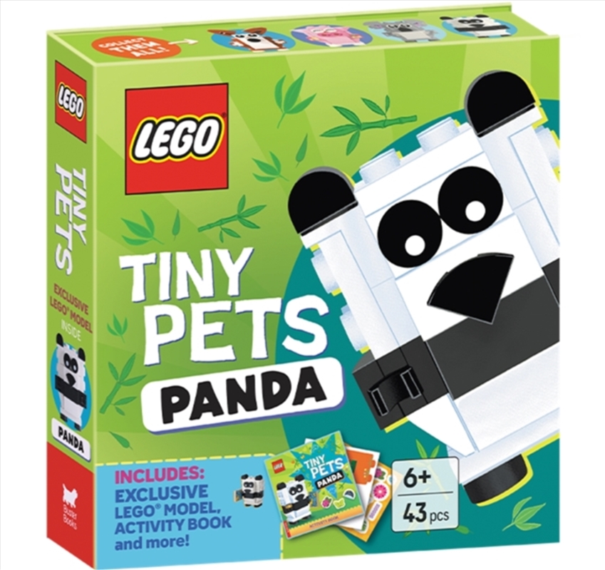 LEGO® Books. Tiny Pets: Panda (with exclusive panda mini-build, paper crafts, stickers and activity/Product Detail/Kids Activity Books