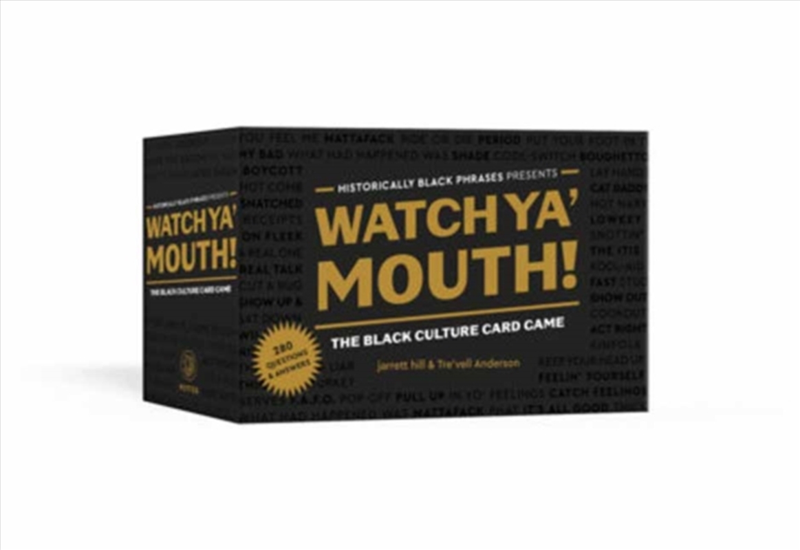 Watch Ya' Mouth! : The Black Culture Card Game/Product Detail/Card Games