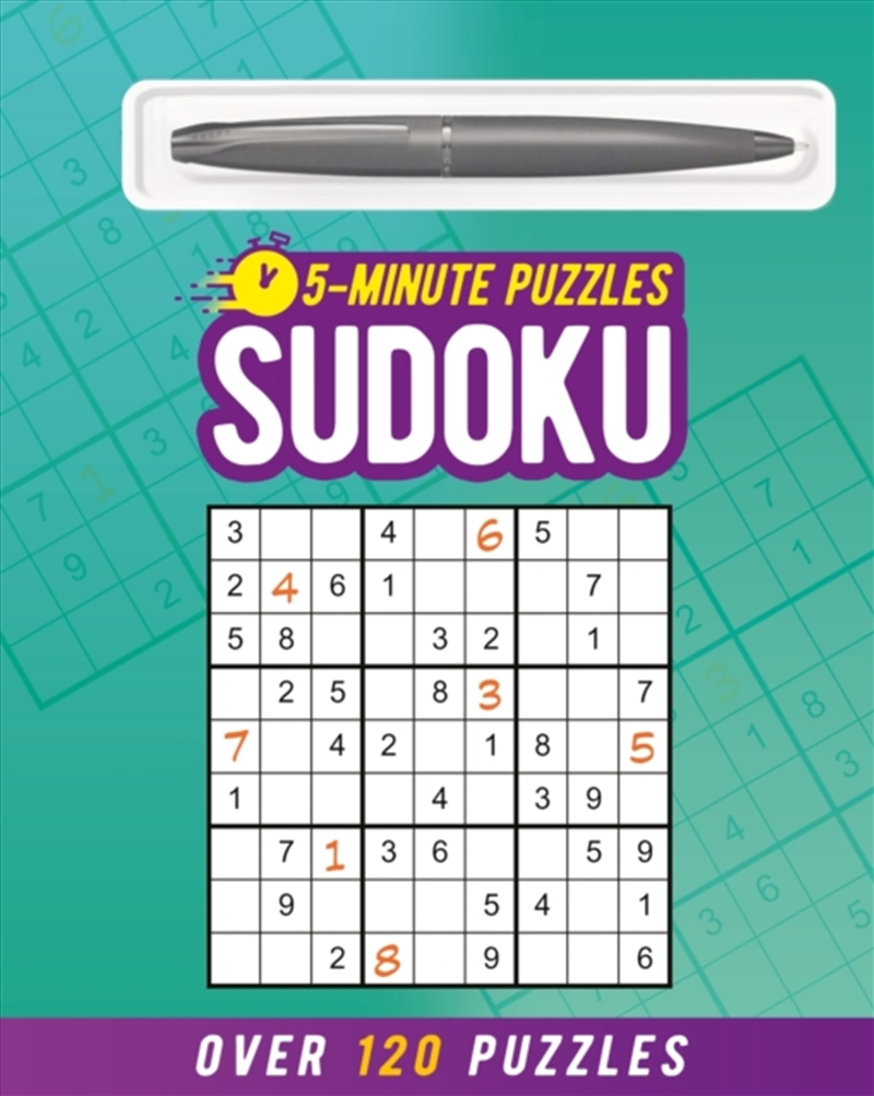 5-Minute Sudoku (includes ball-point pen) : Over 120 Puzzles/Product Detail/Adults Activity Books
