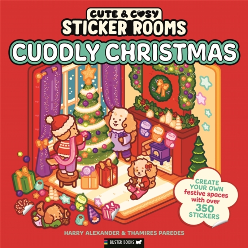 Sticker Rooms: Cuddly Christmas/Product Detail/Kids Activity Books