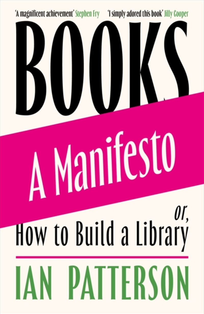 Books - A Manifesto : Or, How to Build a Library/Product Detail/Literature & Poetry