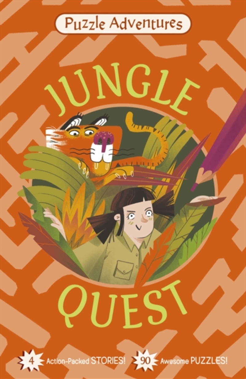 Jungle Quest : 4 Action-Packed Stories, 90 Awesome Puzzles!/Product Detail/Kids Activity Books