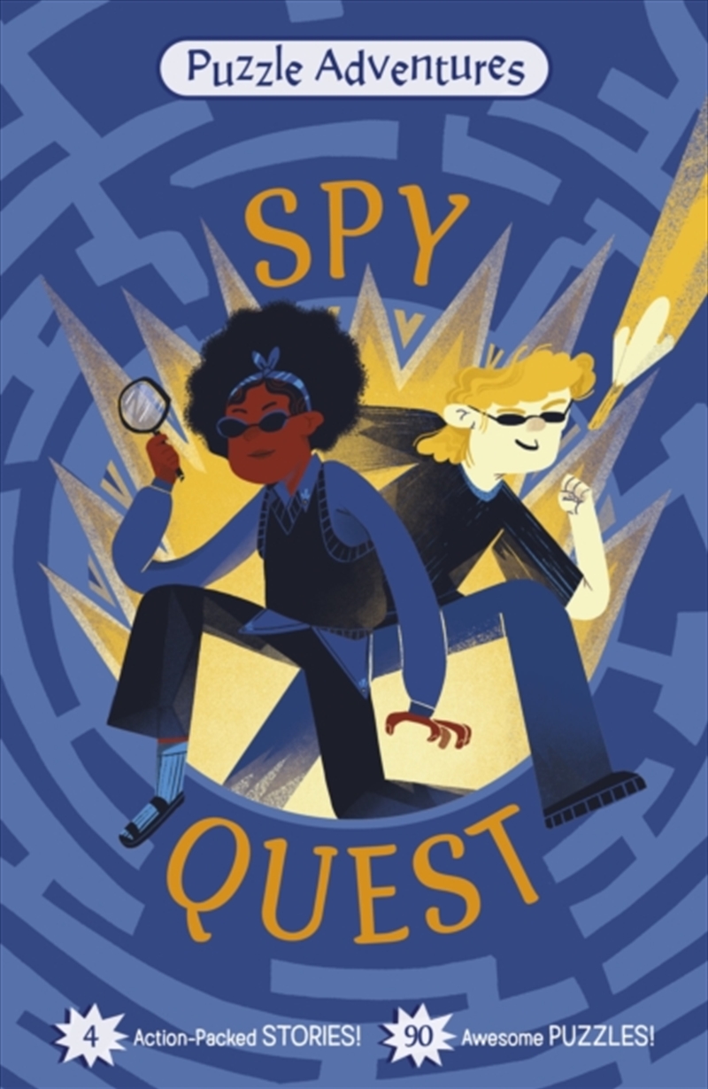 Spy Quest : 4 Action-Packed Stories, 90 Awesome Puzzles!/Product Detail/Kids Activity Books