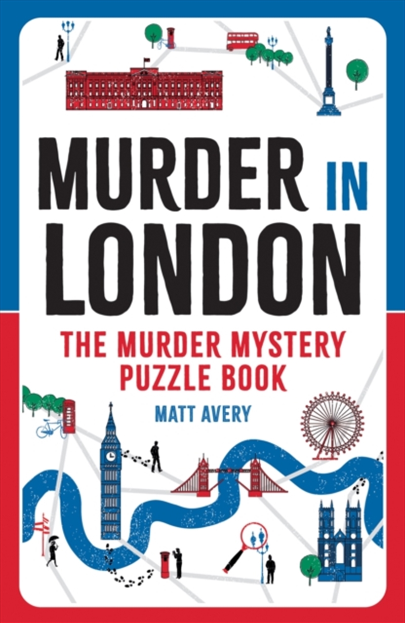 Murder in London : The Murder Mystery Puzzle Book: Solve 100 Killer Logic Puzzles to Crack the Case!/Product Detail/Adults Activity Books