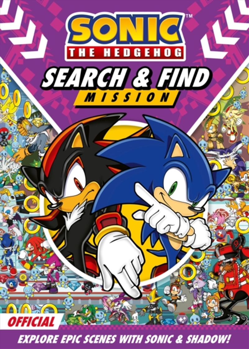 Sonic the Hedgehog Search & Find Mission/Product Detail/Early Childhood Fiction Books