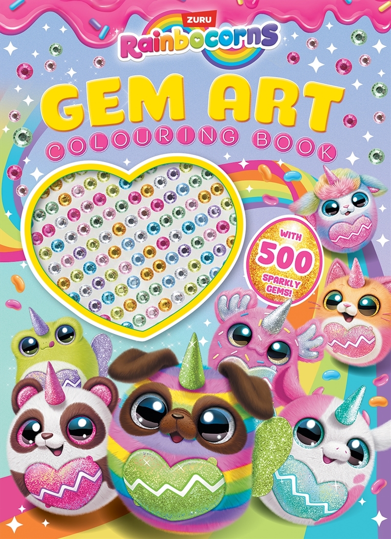 Rainbocorns: Gem Art Colouring Book/Product Detail/Kids Colouring