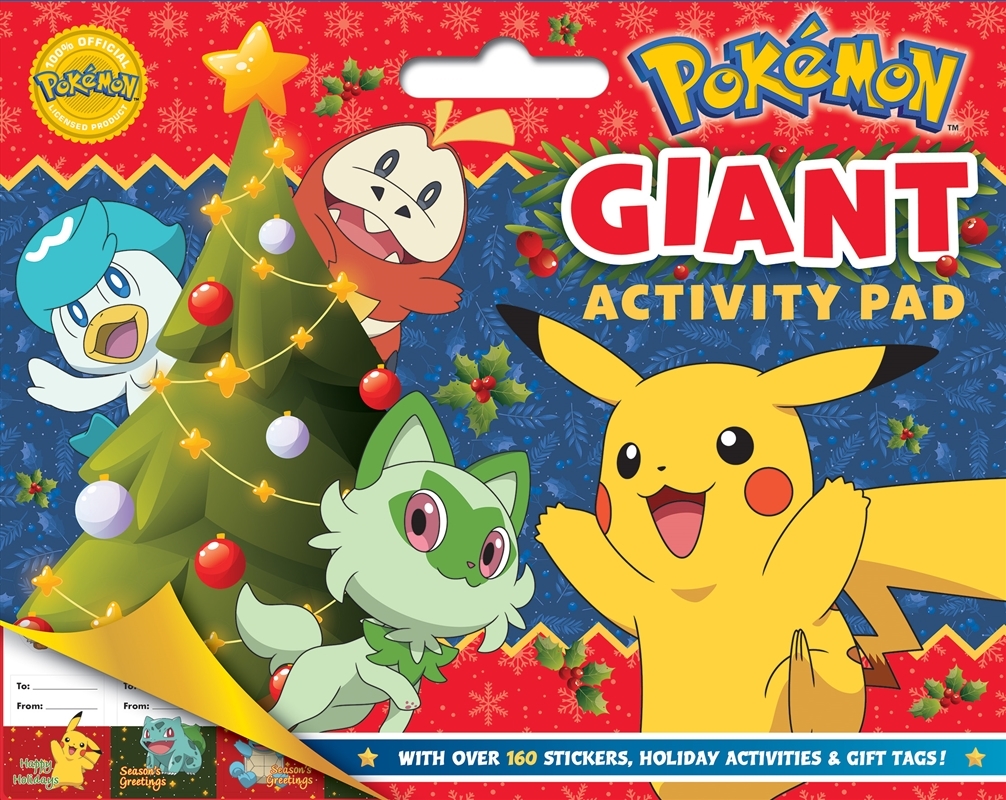 Pokemon Holiday: Giant Activity Pad/Product Detail/Kids Activity Books