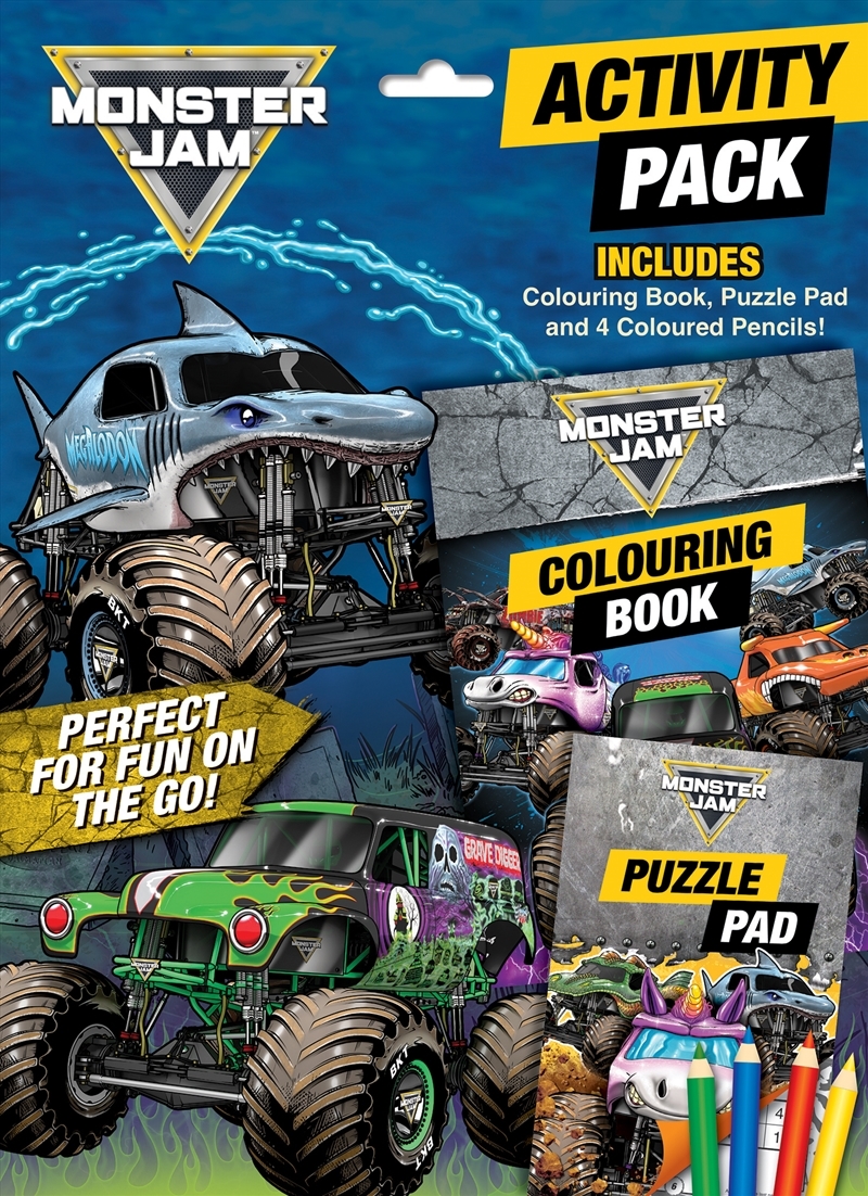 Monster Jam: Activity Pack/Product Detail/Kids Activity Books