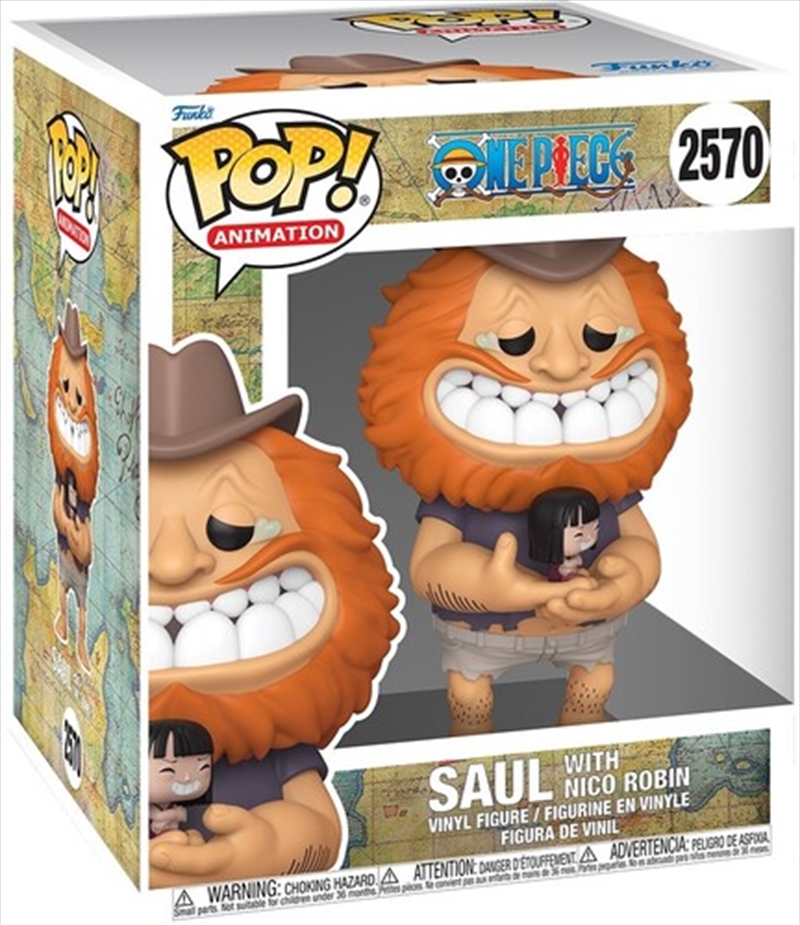One Piece - Saul w/Robin 6" Pop! Vinyl/Product Detail/Movies