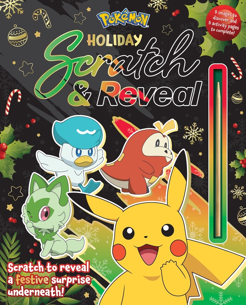Pokemon Holiday: Scratch and Reveal/Product Detail/Kids Activity Books