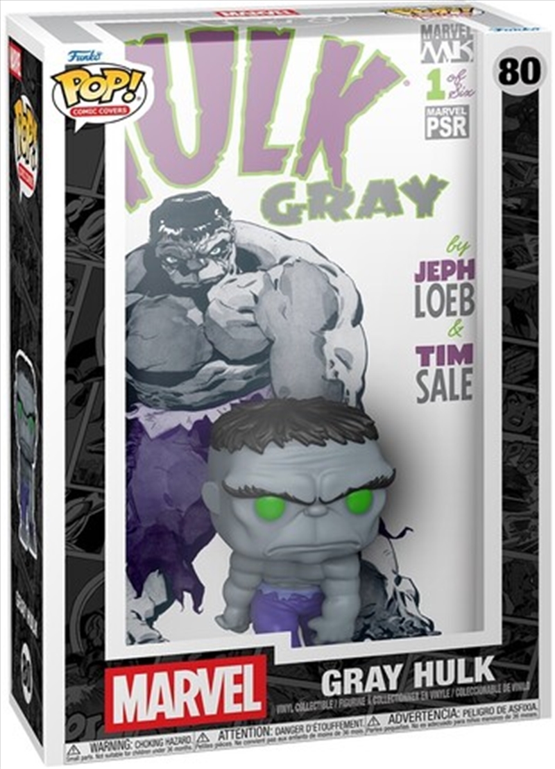 Marvel - Gray Hulk Pop! Comic Cover/Product Detail/Pop Covers & Albums