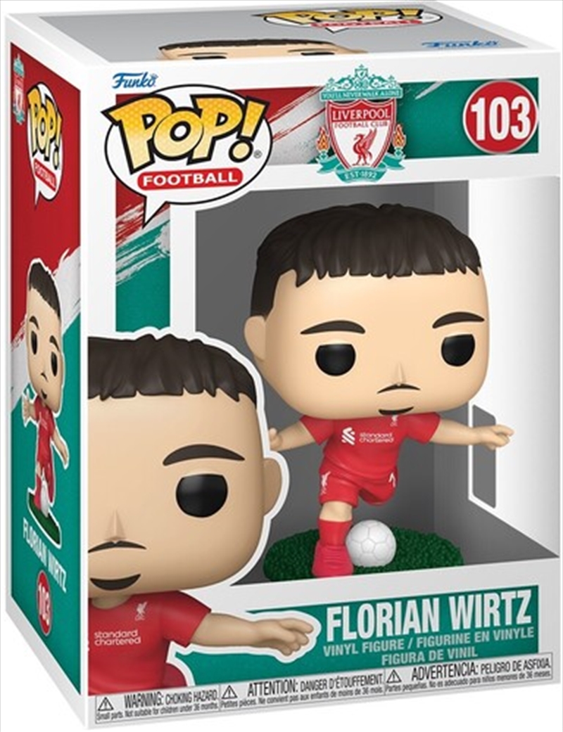 Football: Liverpool - Florian Wirtz Pop! Vinyl/Product Detail/Sport