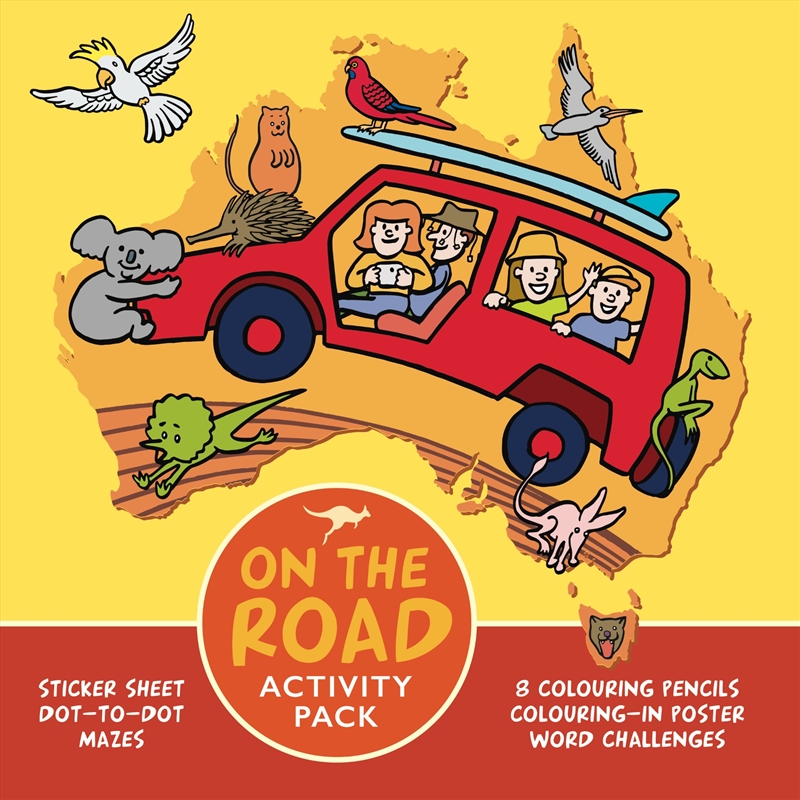 On The Road Activity Pack/Product Detail/Kids Activity Books