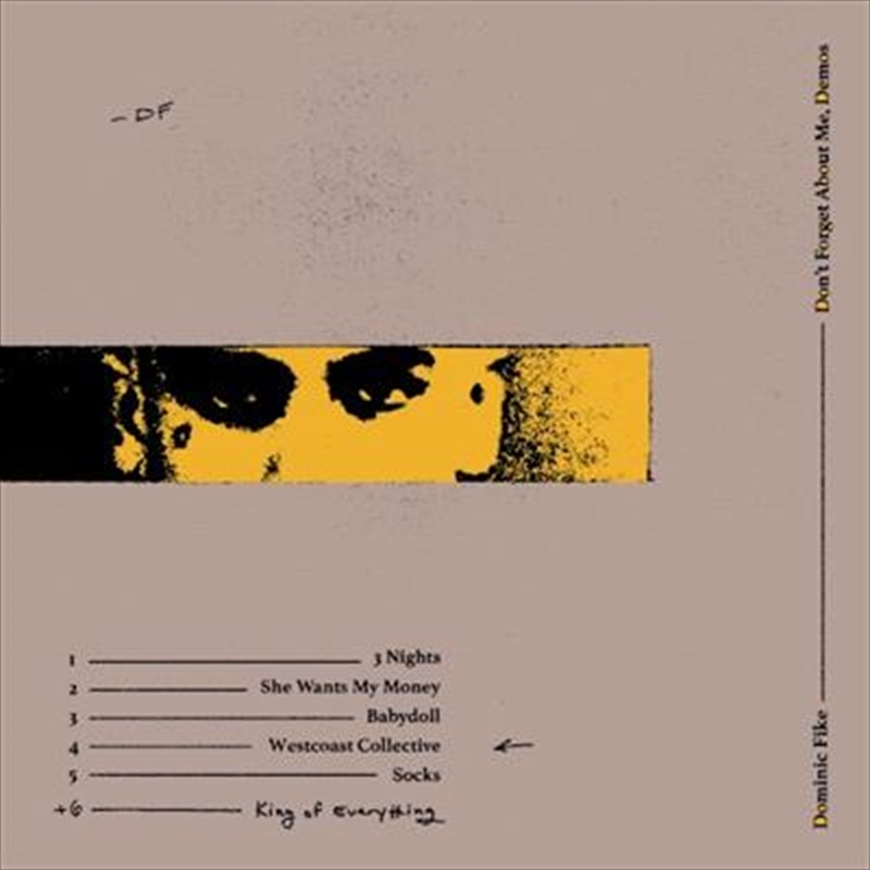 Don't Forget About Me Demos/Product Detail/Rock/Pop