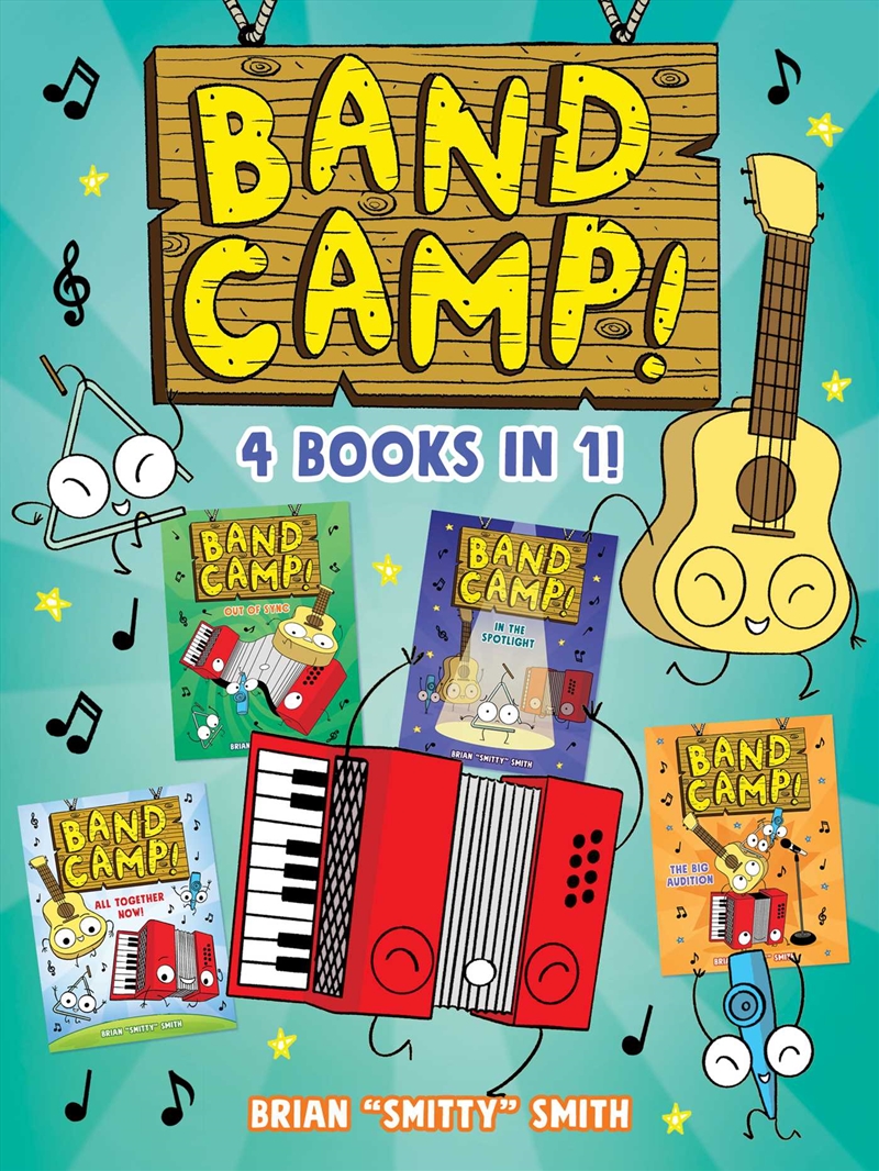 Band Camp! 4 books in 1! (A Little Bee Graphic Novel Series for Kids)/Product Detail/Childrens Fiction Books