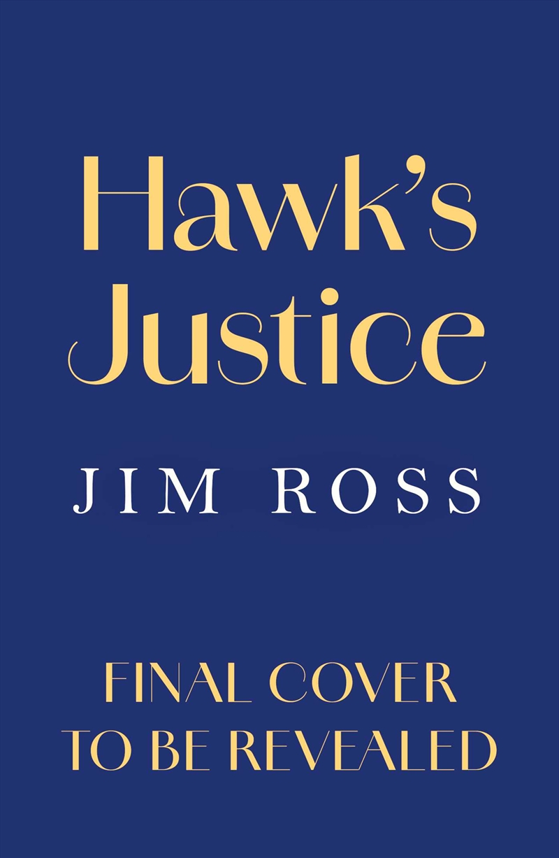 Hawk's Justice/Product Detail/Crime & Mystery Fiction
