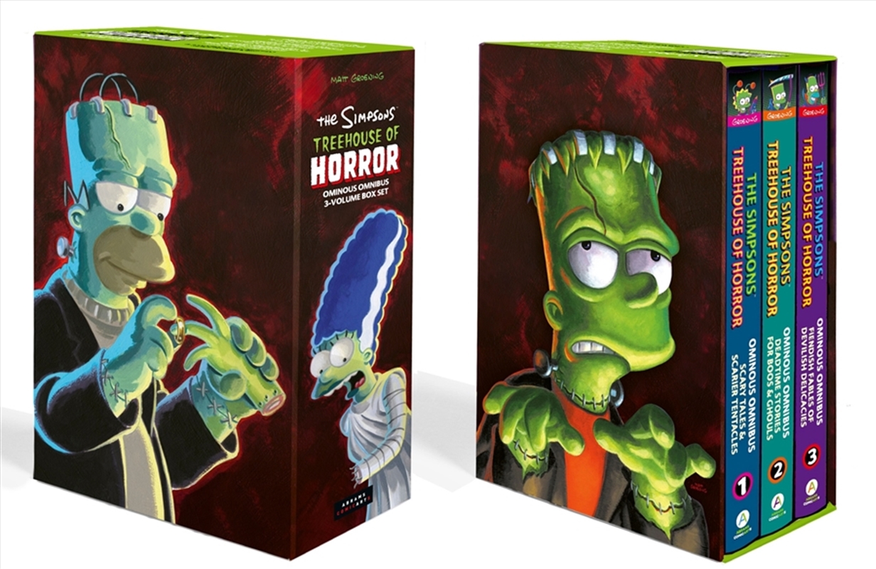 The Simpsons Treehouse of Horror Ominous Omnibus 3-Book Boxed Set/Product Detail/Graphic Novels