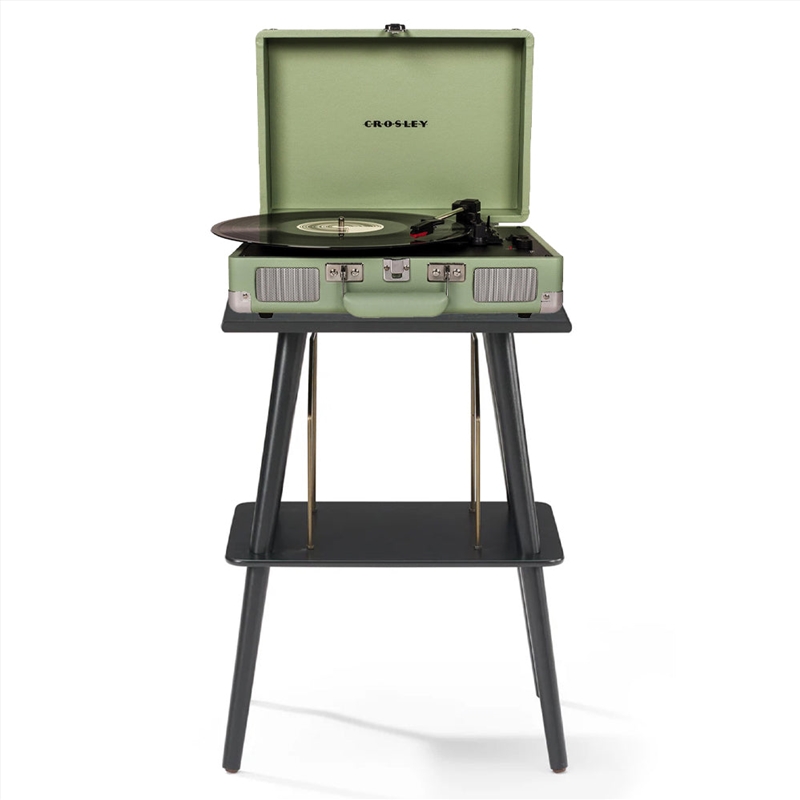 Crosley Cruiser Bluetooth Portable Turntable - Mint + Crosley Entertainment Stand Bundle/Product Detail/Turntables