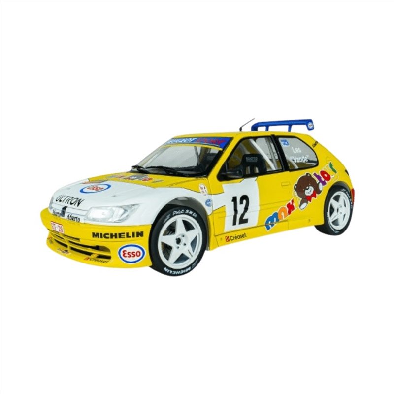 Solido - 1:18 1997 Peugeot 306 #12 Rally Diecast Vehicle/Product Detail/Figurines